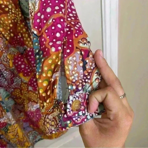 Kika Vargas x Target Anemone Floral Mini Dress Sz XXS - Picture 4 of 10